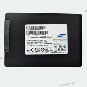 Samsung SM843T 480GB 2.5" SSD SATA III 6Gpbs Solid State Drive MZ-7WD480N/003 - Picture 1 of 2
