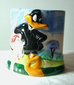 LOONEY TUNES DAFFY DUCK STAMP COLLECTION 33 USA COFFEE MUG / CUP - Picture 1 of 2
