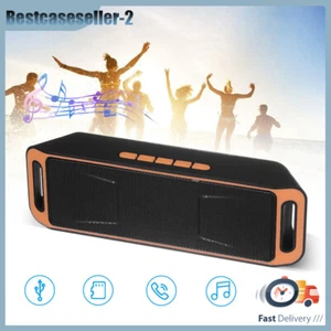Bluetooth Speakers Outdoor Wireless Mini Loudspeaker Audio Music Player - Picture 1 of 6