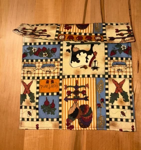 Handmade Microwave Potato Bag - Country Harvest Heartland Farm - Cotton Fabric - Picture 1 of 4