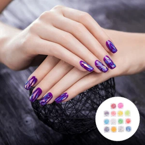 Nail Art Sticker Nagel Wasser Aufkleber Nagelaufkleber Sticker Makeup Glitzer - Bild 1 von 12