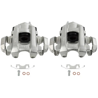 For 2011 - 2020 DODGE DURANGO Rear Pair Brake Calipers w/ Bracket Foto 1 de 4