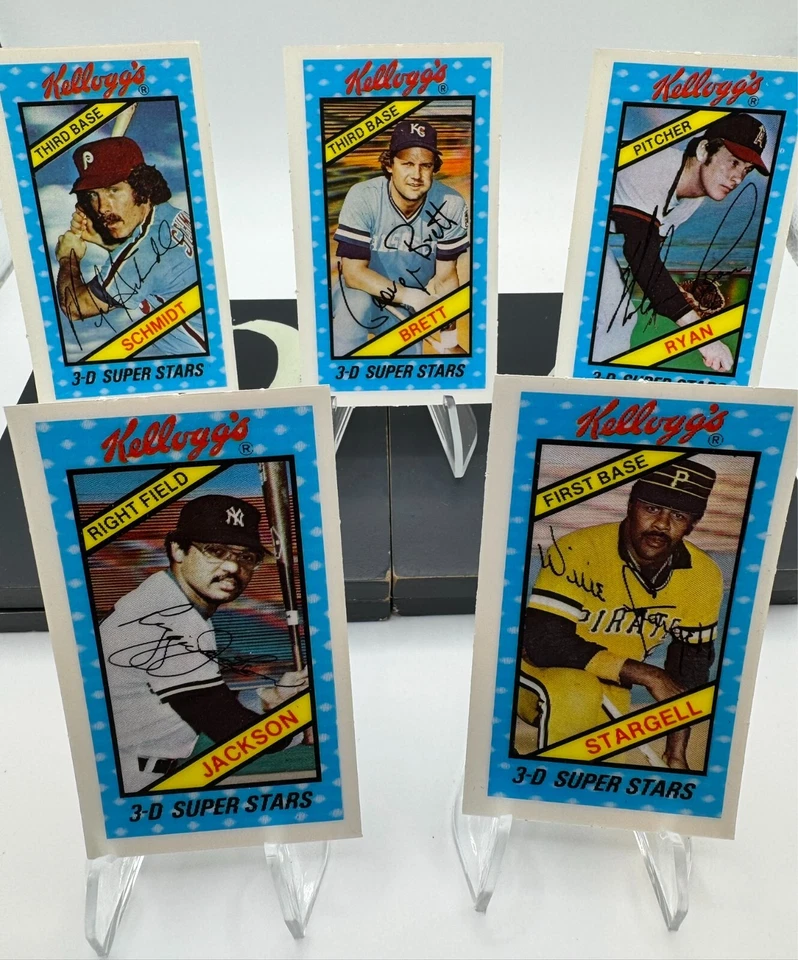 1980 Kellogg's 3-D Baseball Super Stars Cards You Pick See Pics & Description - Image 1 of 1