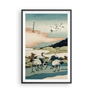 Wandbilder 61x91cm Poster Japan Kraniche Bild Wandposter Bilder Art Wanddeko - Bild 1 von 10
