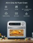 Moosoo 10 in 1 10.6 Qt Air Fryer Toaster Oven Rotisserie LED Digital Display ETL photo