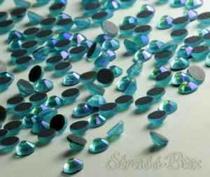 Hotfix Basic AQUAMARINE AB SS20 azul claro iridiscente cantidad a elegir AAA profesional  - Imagen 1 de 18