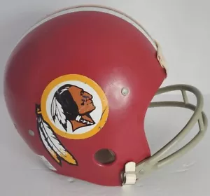 Vintage Rawlings HNFL-N Football Helmet Washington Redskins W/Chin Guard Sz Med. - Picture 1 of 10