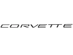 Corvette 1997-2004 letras traseras fibra de carbono - Imagen 1 de 2