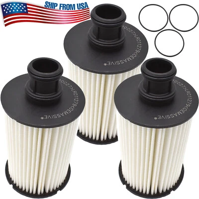 3PCS Car Oil Filter LR011279-For Land Rover Range Rover Sport LR4 5.0L 4999CC V8 - Image 1 of 4