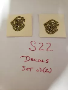 SET DECALCOMANIE SCALA CARAMELLE (2) DECALCOMANIE #S22 DECALCOMANIE PER ANTICA SCALA CARAMELLE - Foto 1 di 4