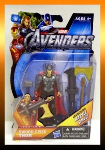 2011 Marvel THE AVENGERS Concept Series 06 SWORD SPIKE THOR 4" Action Figure NEW - Picture 1 of 1