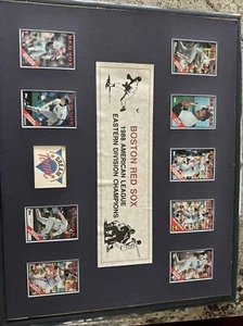 Boston Red Sox 1988 American League Eastern Division Champions Matted Cards - Bild 1 von 11