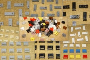 Lego Teile: Platte modifiziert 1x2 mit Griff 48336 an der Seite, 2540 freie Enden, 60478 Ende - Bild 1 von 20