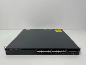 CISCO WS-C3650-24TS-E. GARANTIE 90 JOURS. LIVRAISON GRATUITE AU ROYAUME-UNI - Photo 1/2