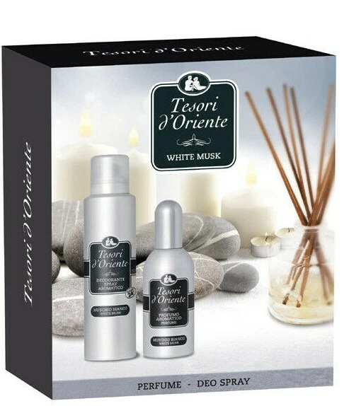 TESORI D´ORIENTE White Musk Geschenkset Deo + Eau de Toilette