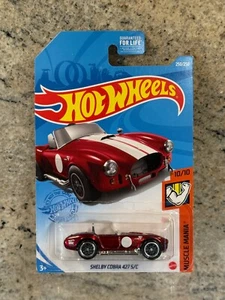 2021 Hot Wheels Super Treasure Hunt - Muscle Mania - Red Shelby Cobra 427 S/C - Bild 1 von 5