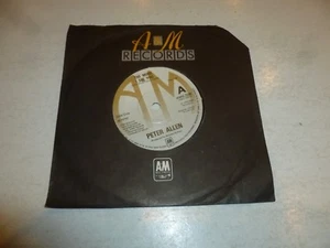 PETER ALLEN - The more I see you - 1976 UK 7" vinyl single - Picture 1 of 3