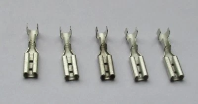 2KCT300 -5 x Hornby Push on Ersatz 2,8 mm x 0,5 mm Ringfeld Motorklemmen