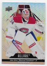 22/23 2022 UPPER DECK UD ALLURE HOCKEY BASE CARDS (1-100) U-Pick From List