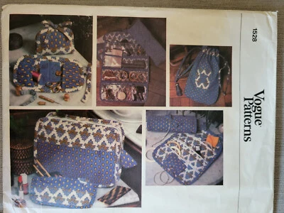 Bolso de mano vintage de costura con patrones de costura de moda 1528 Foto 1 de 2