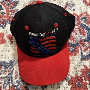Vintage Apex One 1994 World Cup USA Soccer 94 Baseball Cap Snapback Hat Rare EUC - Picture 1 of 6