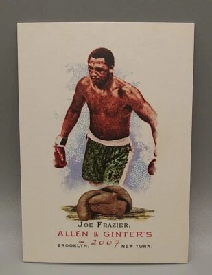 2007 Topps Allen & Ginter #82 Joe Frazier Boxing - Image 1 of 2