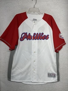 Hunter Pence Jersey Mens XL Extra Large White Philadelphia Phillies VF Imagewear - Picture 1 of 16