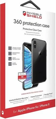 GENUINE ZAGG iPhone XS / X Invisible Shield 360 Protection Case  - Image 1 of 4