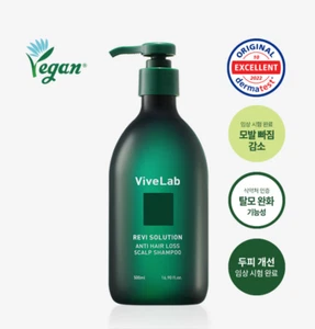 Vivelab Revi Solution Anti Hair Loss Scalp Shampoo 500ml Anti Hair Loss K-Beauty - Picture 1 of 16