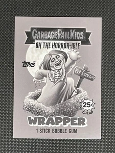 2024 Garbage Pail Kids - Oh, The Horror-ible - Carta Wrapper #3 - Onda 1 - Foto 1 di 2
