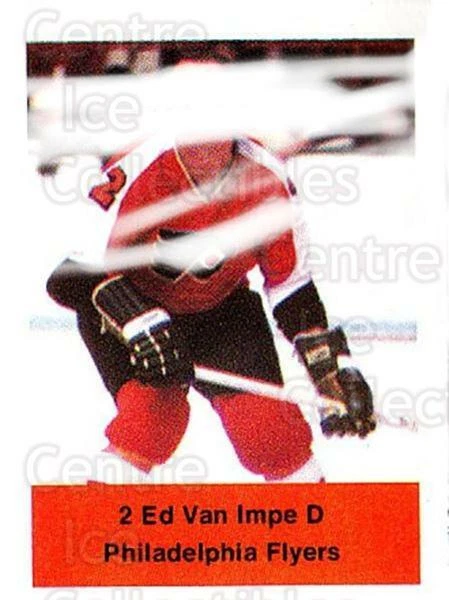 1974-75 NHL Action Stamps #207 Ed Van Impe - Image 1 of 1