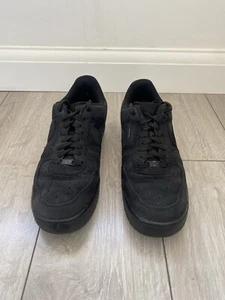 Nike Air Force 1 Triple Negro Reino Unido Talla 11 - Imagen 1 de 15