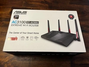 ASUS AC3100 1000 Mbps 8 Port 2167 Mbps Wireless Router (RTAC88U) - Picture 1 of 3