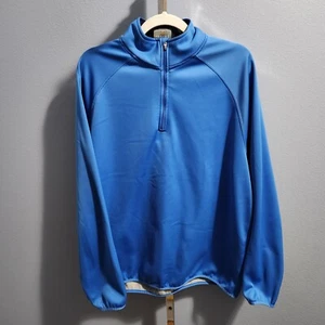 Sudadera Chaqueta de Golf Fennec Altamente Evolucionada 1/4 Cuarto con Cremallera Azul Hombres L - Imagen 1 de 9