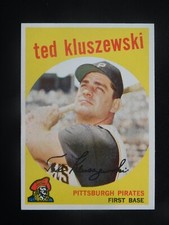 1959 Topps Baseball Card #35 Ted Kluszewski (NM)