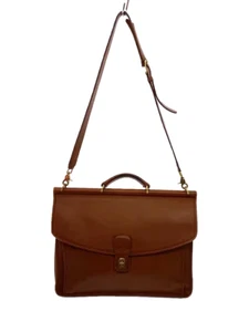 COACH USA Beekman Leather Briefcase Document Case 2way British Tan J6C-5266 - Picture 1 of 9