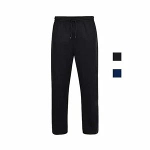Espionage Mens Joggers Plain Jog Bottoms Open Leg Hem Zipped Pockets 2XL-8XL - Picture 1 of 3