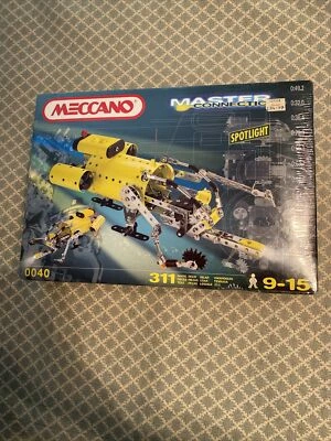 Meccano Master Connection Abyss Visitor - Erector 1998 #0040 - Vintage - Image 1 of 2