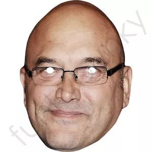 Greg Wallace - Chef Promi Karte Gesichtsmaske - gebrauchsfertig - Kostüm - Bild 1 von 2