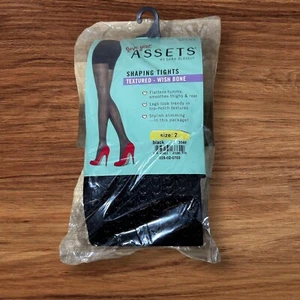 Spanx Assets Shaping Strumpfhose schwarz strukturiert Wishbone Größe B oder Größe 2 Größentabelle - Bild 1 von 3
