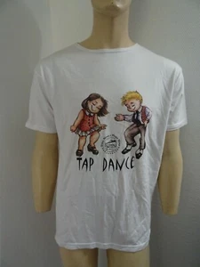 tee shirt à manches courtes SO DANCA Tap-dance , blanc en M - Imagen 1 de 1