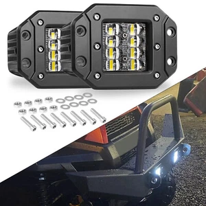 For 1994-2000 Honda FourTrax 300 LED Work Fog Light Pods Spot Beam Headlight 5'' - Picture 1 of 12