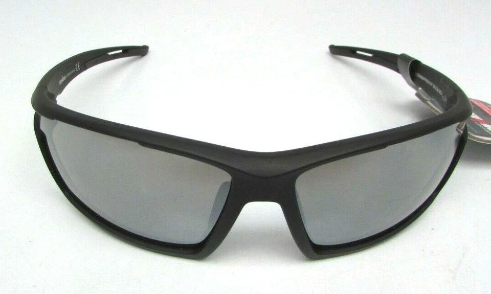 Foster Grant IronMan IF 1805 BLK Black Sunglasses NEW See Description 100% UV - Image 1 of 4