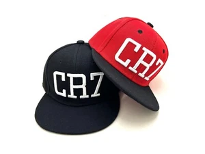 CR7 Kids Adjustable Snapback Cap Ronaldo Soccer Hat Embroidered Logo Children - Picture 1 of 13