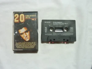 Elvis Presley 20 Greatest Hits Vol. 2 black shell cassette - Picture 1 of 3