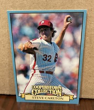 STEVE CARLTON 1996 KENNER STARTING LINEUP CARD COOPERSTOWN COLLECTION - PHILLIES