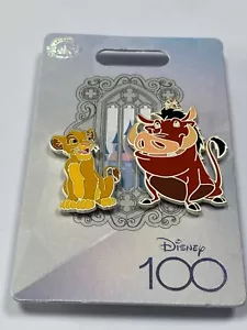 Disney 100 2 pin set Simba Timon and Pumbaa from the Lion King ARTIST PROOFS - Picture 1 of 5