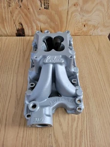 Real Parker Funnel Web Intake Super High Rise Manifold Ford 302 Mustang Fox SBF - Picture 1 of 13