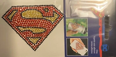 Brand New Superman Adhesive Cling Great For Glass Metal Plastic Products - Image 1 of 2