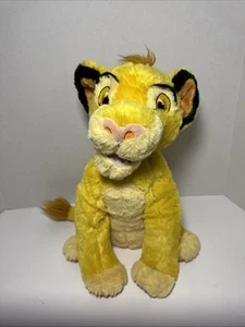 The Lion King Disney Simba Roaring & Talking 13 " plush Just Play Needs Battery - Picture 1 of 7